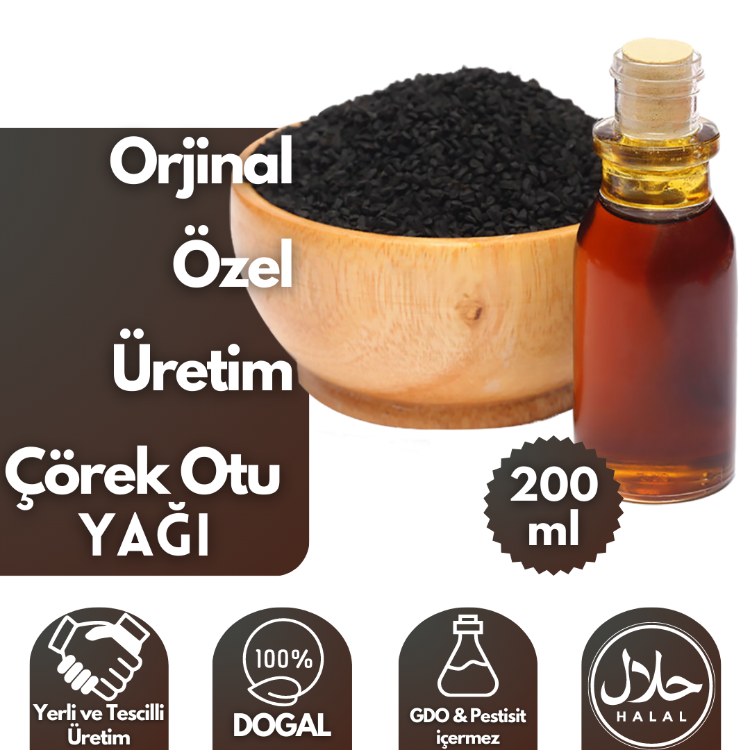 Çörek Otu Yağı Doğal, Etkili Ürün
