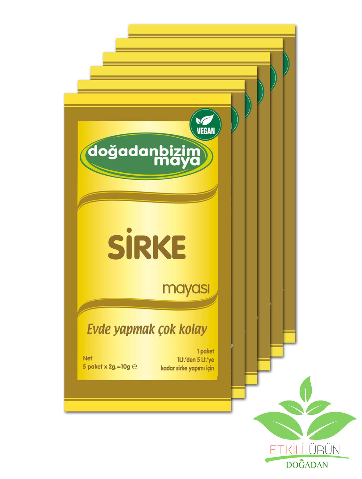 Probiotik Sirke Mayası 6 Kutu (6x5)