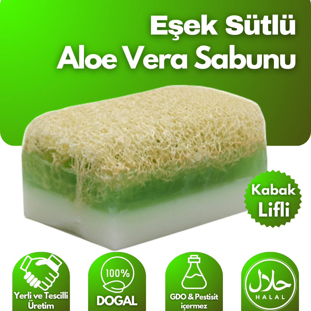 Eşek Sütlü Aloe Vera Sabunu