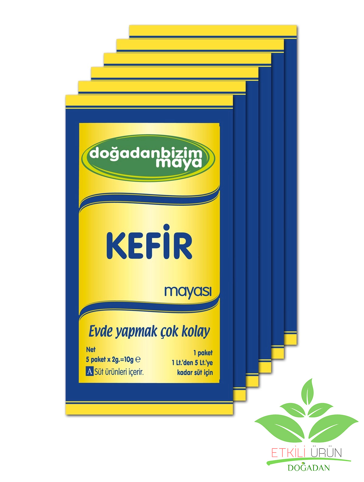 Kefir Mayası 6 Kutu (6x5)