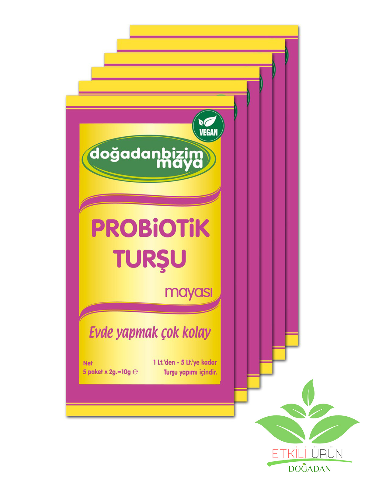 Probiyotik Turşu Mayası 6 Kutu (6x5)